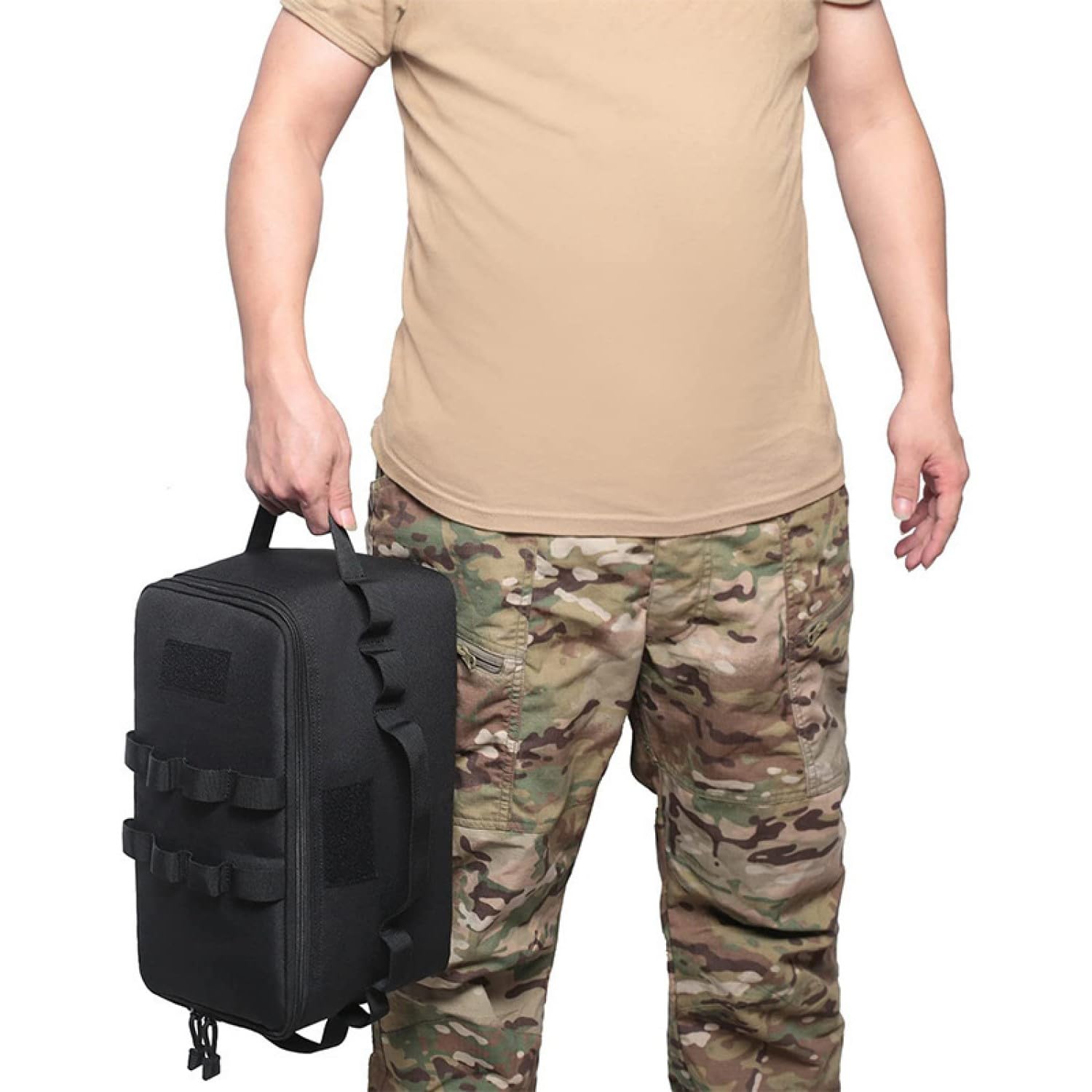 Sac à couverts de camping, trousse de toilette portable, sac de rangement de camping, organisateur de camping étanche, sac de rangement de camping, organisateur d'ustensiles de cuisine de pique-nique