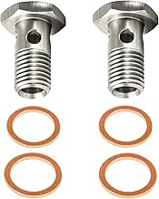 Fuel Banjo Bolt Ultra High Flow Upgrade Kit for Ford 6.0L & 6.4L fit for Powerstroke F250, F350, 450, F550