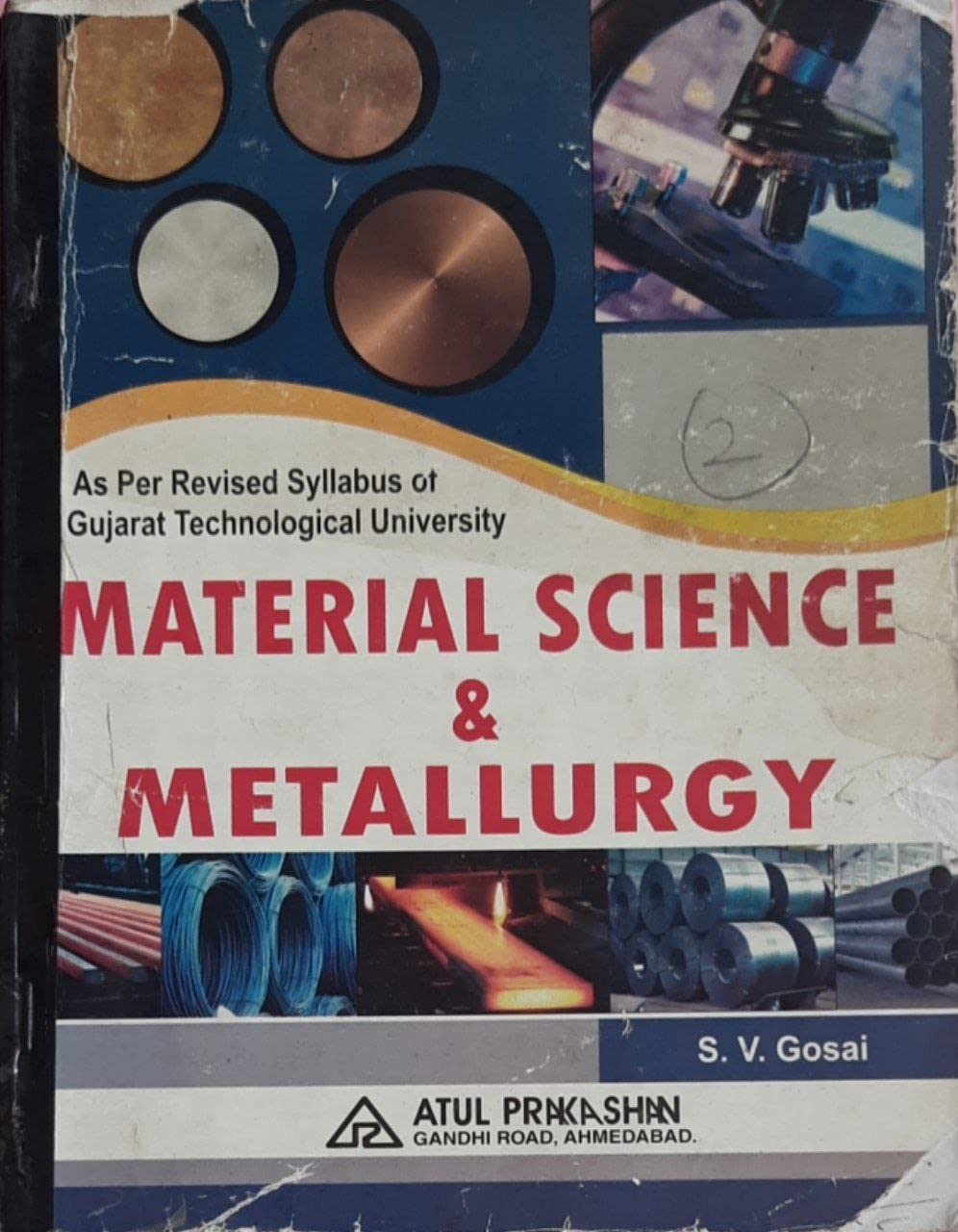 Amazon.in Buy MATERIAL SCIENCE AND METALLURGY GTU [ ENGLISH] OLD Book