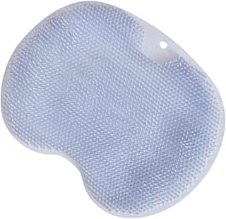 Shower Foot Scrubber Mat - Back Washer Bath Wash Pad, Foot Scrubber In Shower, Silicone Non-Slip Cleaning Pad, Feet Massager Mat for Bathtub Gym Tub Bathroom Floor Spa Home Travel Daily