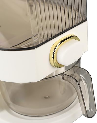 Miniatura 7 de ViaGasaFamido Contenedor de almacenamiento de granos de arroz, materiales de grado alimenticio resistentes al calor que evitan atascos blancos