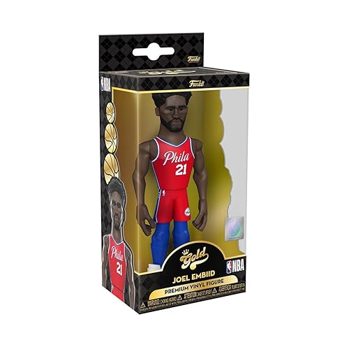 Funko Pop! Gold NBA: Sixers - Joel Embiid 5" with