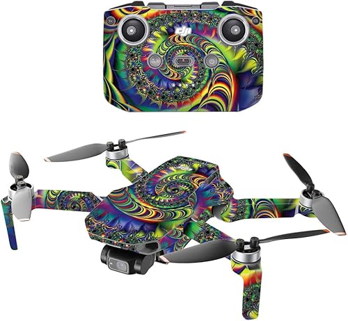 Miniatura 5 de MIGHTY SKINS compatible con DJI Mini 2 Drone portátil  Nebulosa  Cubierta protectora de vinilo duradera, y única  Fácil de aplicar, quitar y cambiar