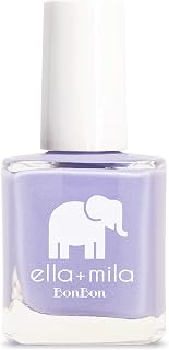 ella+mila Professional, Quick Dry, Long-Lasting & Chip-Resistant Purple Nail Polishes (Late Night Tart - 0.45 fl oz)