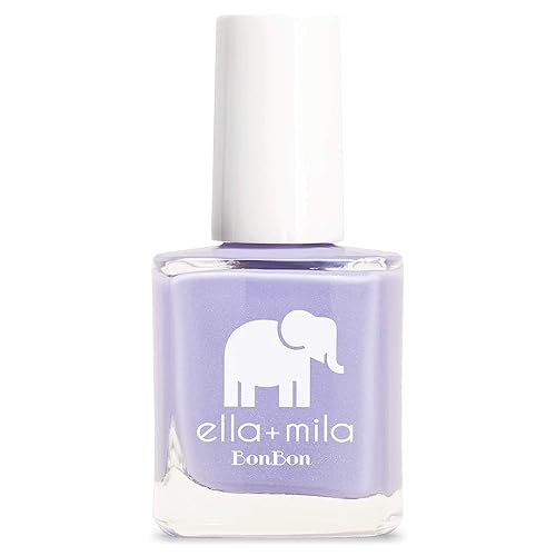 ella+mila - Esmalte de uñas, colección BonBon - Late Night Tart - Fórmula de larga duración y resistente a las astillas (0.45 onzas líquidas cada