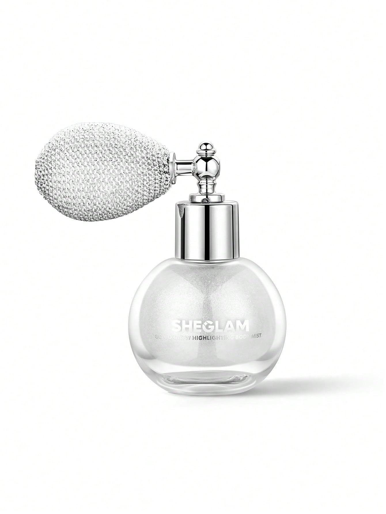 SHEGLAM- Go.Go Glow Highlighting Body Mist Highlighter High-Shine Finish Multi-Use Glow Highlighter Face Makeup (Frosted Opal)