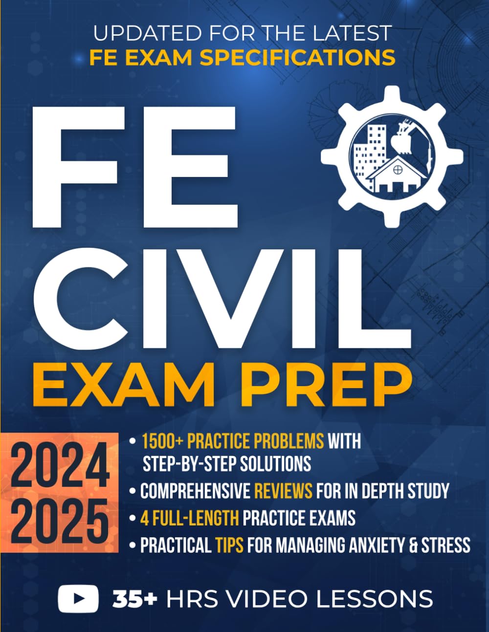 FE Civil Exam Prep: The Most Complete Study Guide with 1500+ Practice ...