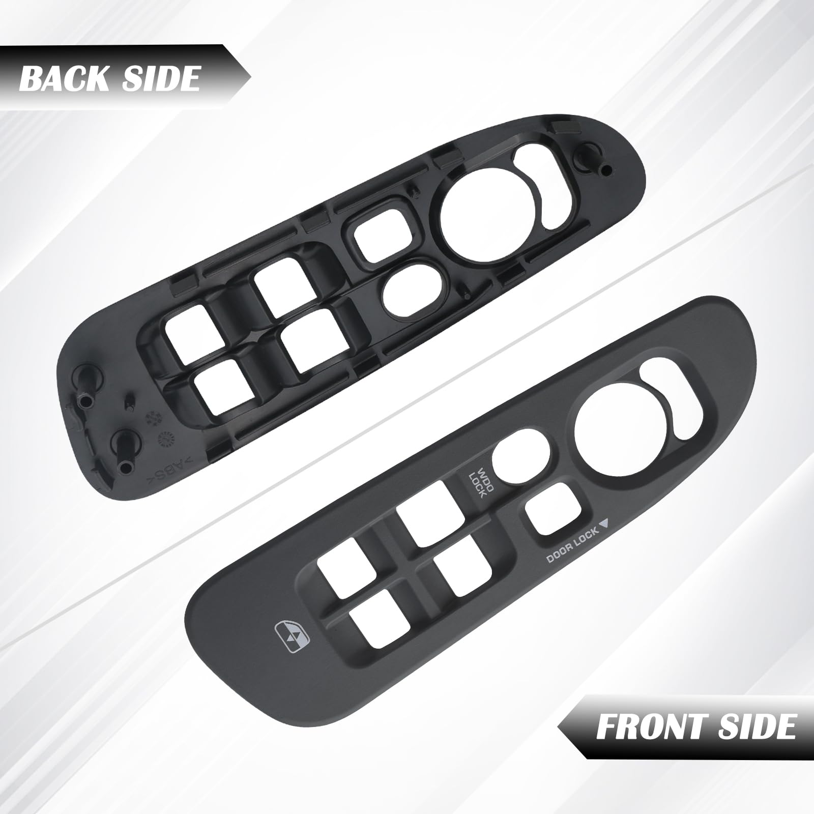Snapklik Gray Master Power Door Window Switch Bezel Front Driver snapklik-gray-master-power-door-window-switch-bezel-front-driver
