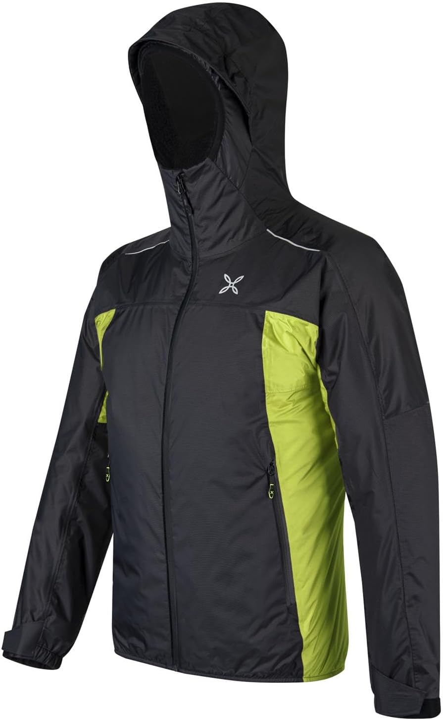 MONTURA VESTE HOMME NEVIS 2.0 JACKET NOIR/VERT, noir/vert, L : Amazon.fr:  Mode