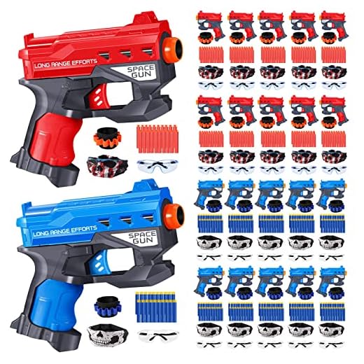 20 Pack Mini Foam Blaster Set