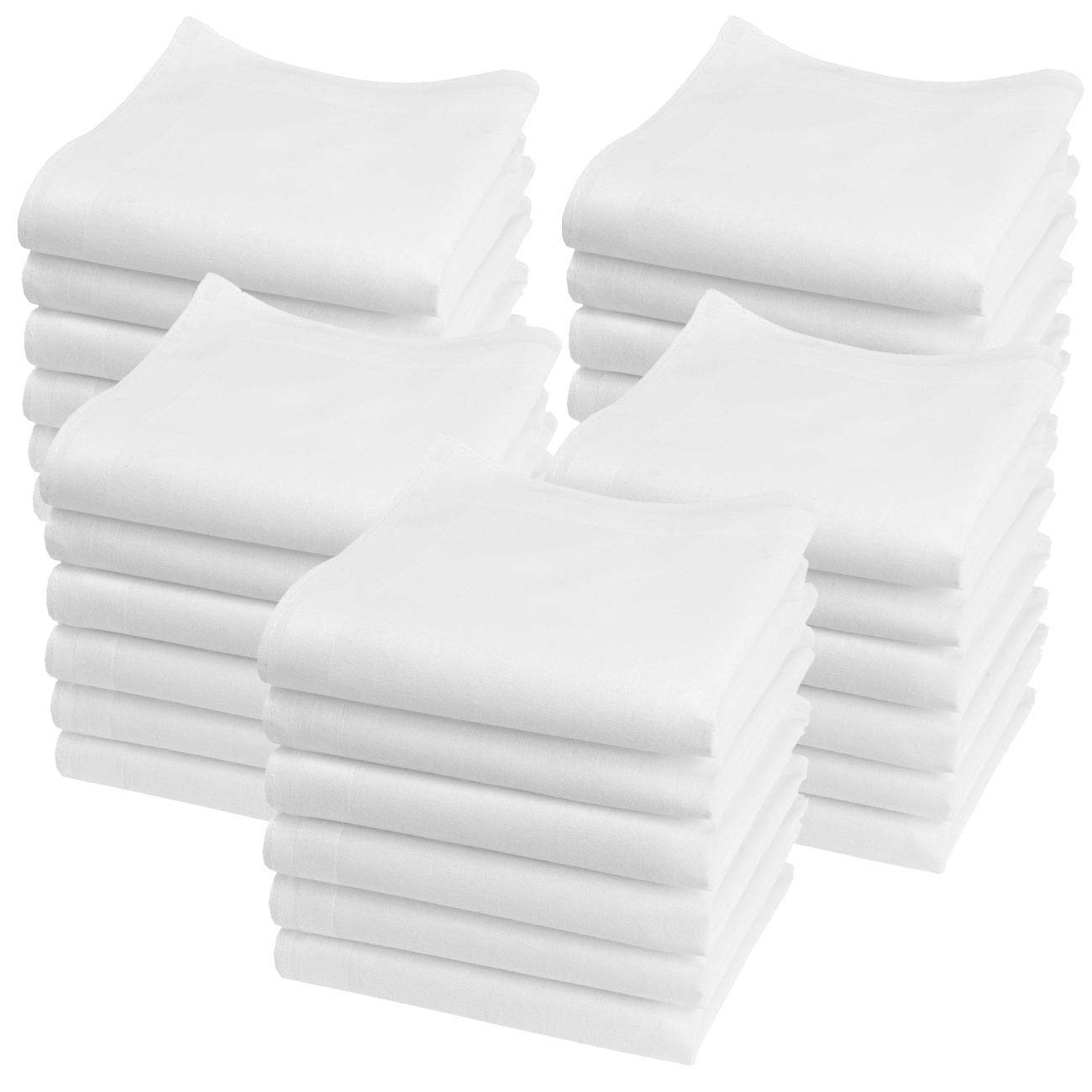 merrysquareLittle Handkerchiefs - Size 9 inches square - 100% Cotton - LILLIPUT Model