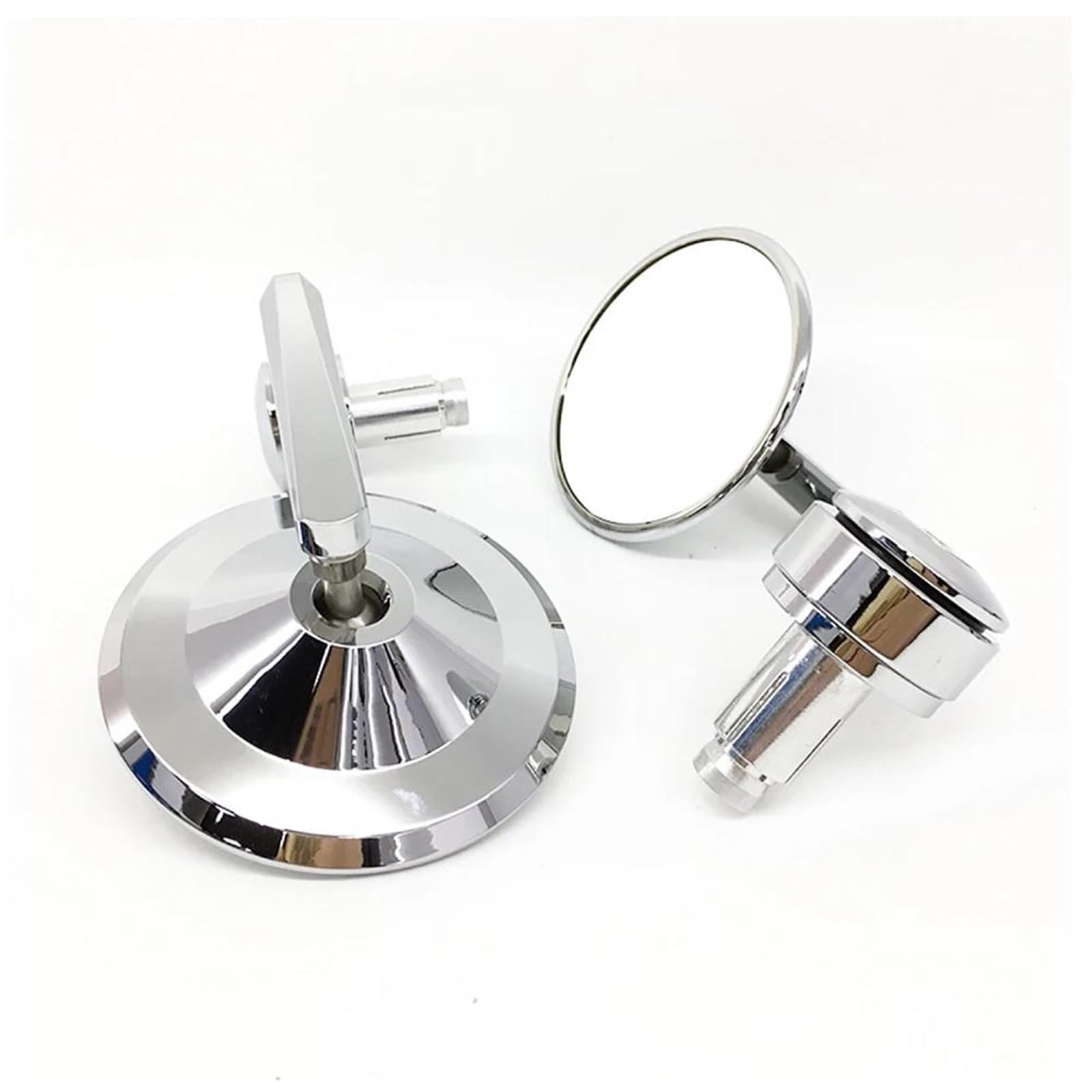 Rétroviseurs de moto CNC ronds pour guidon de Scrambler 800 et 1200