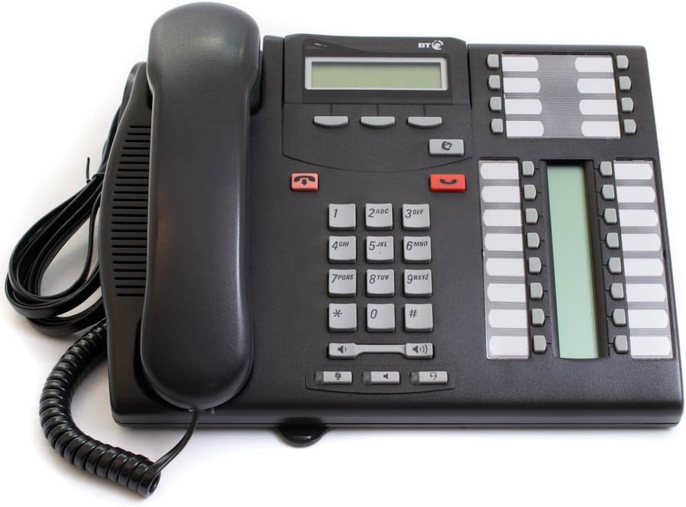 Nortel T7316e System Telephone - Black (Renewed)