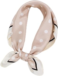 YIYTREE Square Silk Hair Scarf,21"x21" Mulberry Silk Lightweight Head Sleeping Wrap Neckerchief