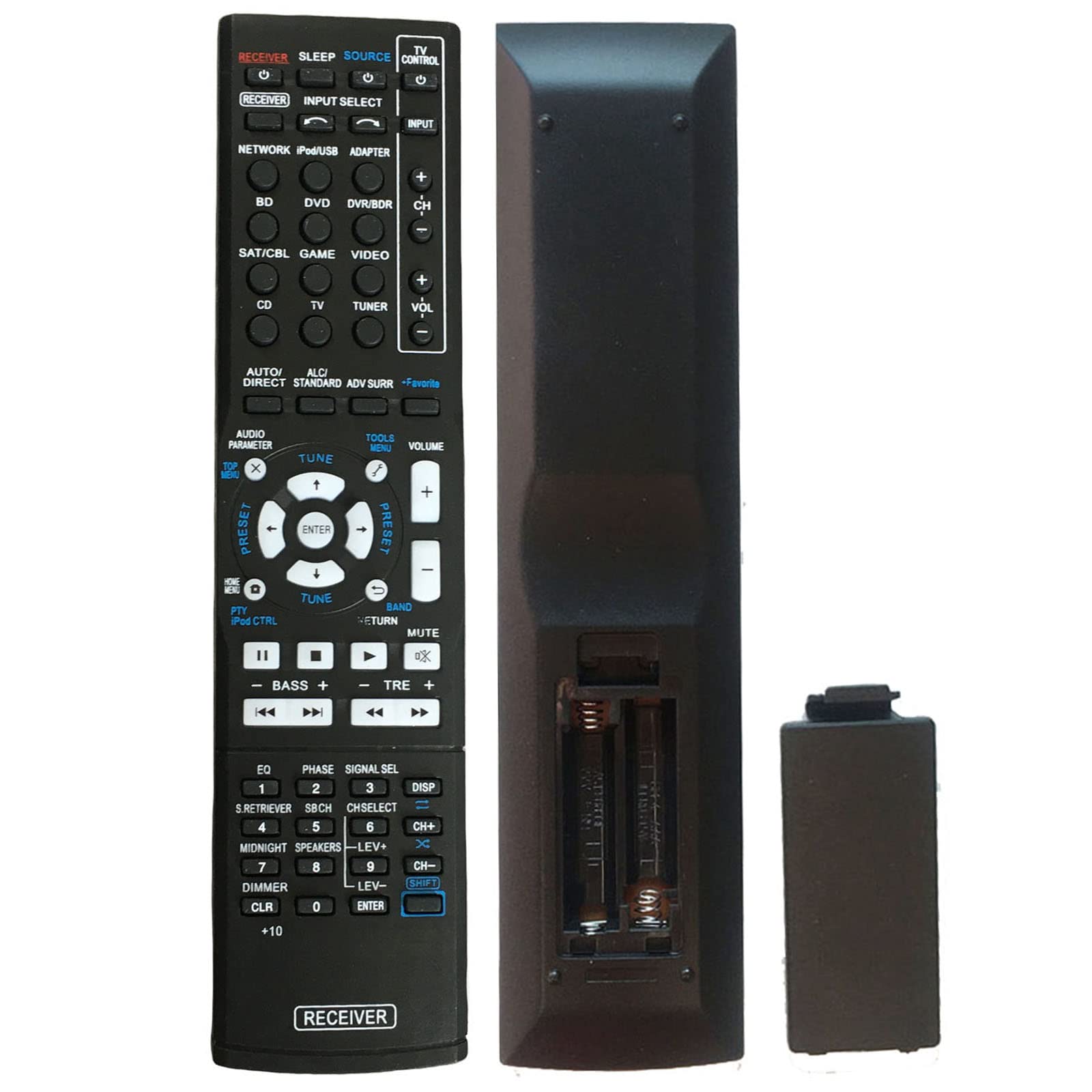 Replacement Remote Control for Pioneer XXD3051 VSX-D712 VSX-D712-K VSX-D812 VSX-D812-K VSX-D812-S Audio Video Multi-Chanel AV Receiver