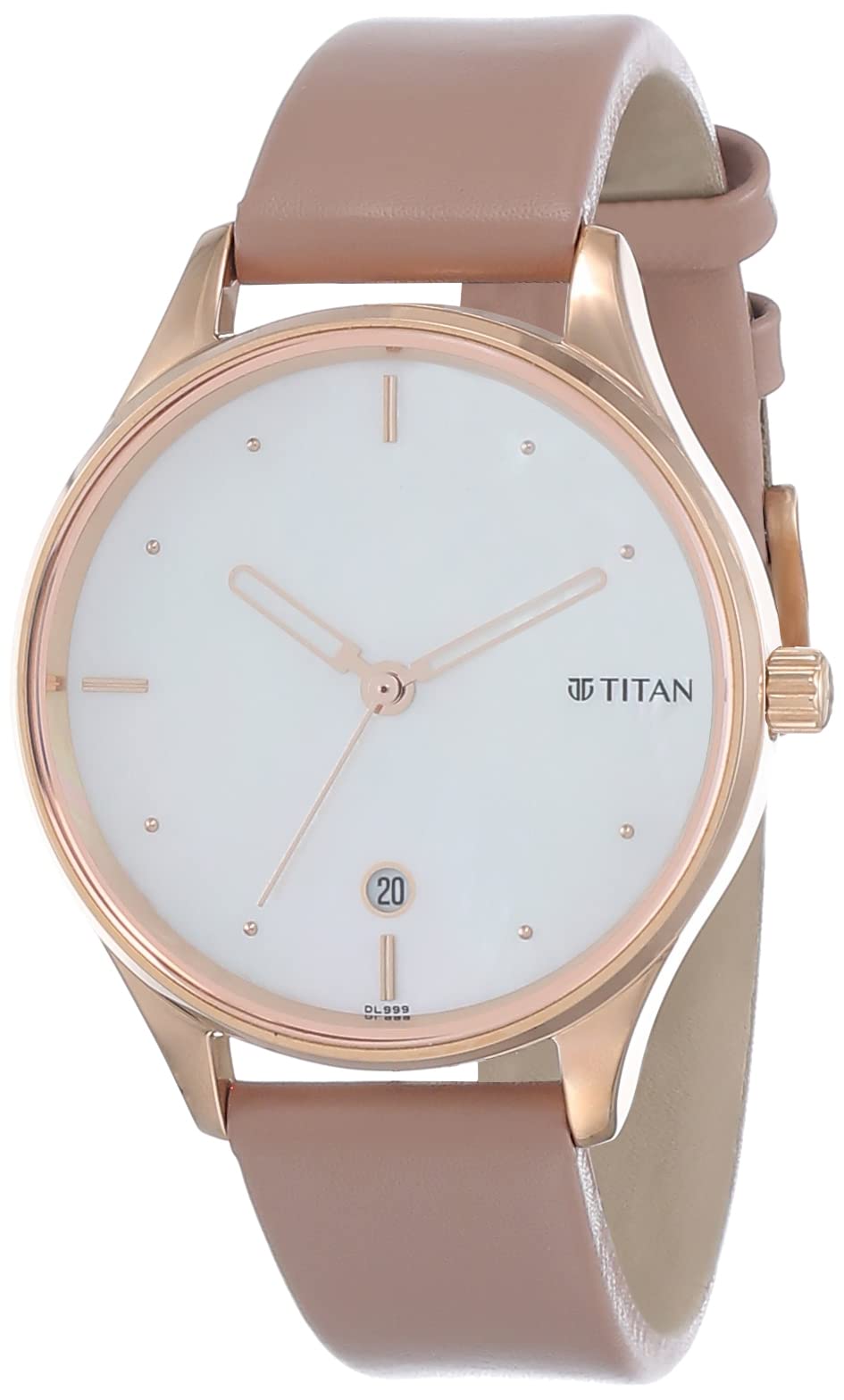 Titan Pastel Dreams Mother of Pearl Dial Analog Leather Strap Watch for Women-NS2670WL03 (B09GPGFDZ7) Amazon Price History, Amazon Price Tracker