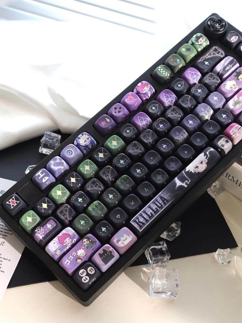 Amazon.co.jp: ハンター×ハンター キーキャップ キーボード PBTキー