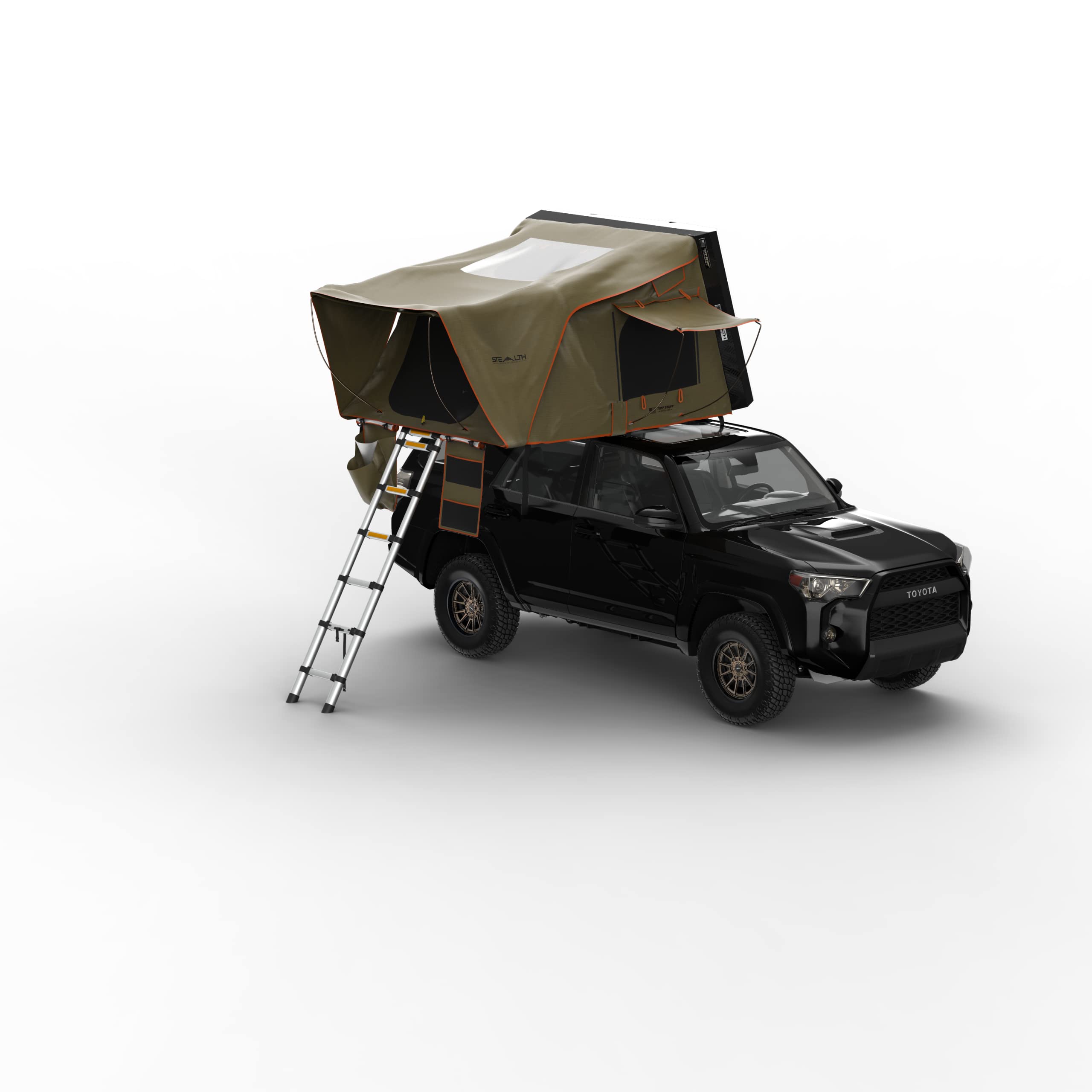 TS-RTT-STLTH Stealth Black Ops Series™ Aluminum Shell RTT; Black