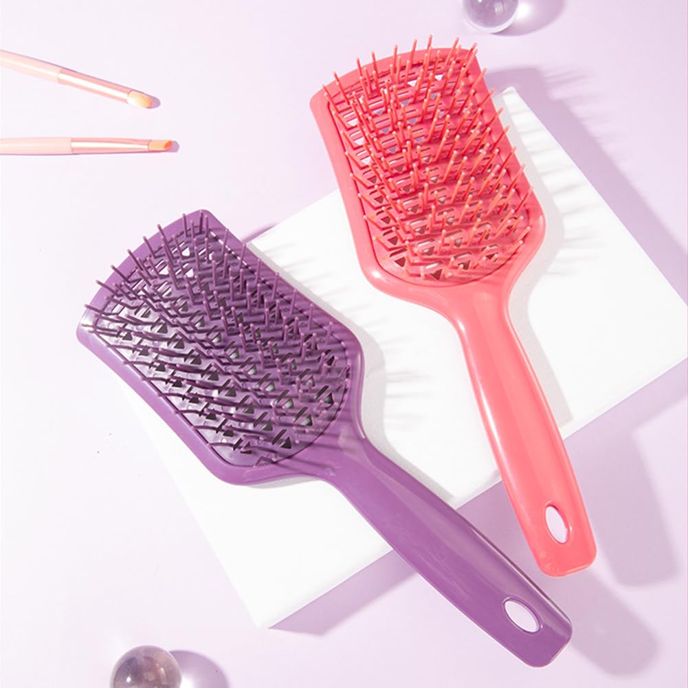 XIZONLIN Hair Brush Detangling Brush for Women Men Girls Boys Massage Brush Vented Detangler Brush for Long Short Thick Wet Dry Curly Straight Hair White Blue - Image 3