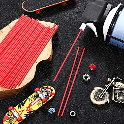 100 piezas pitillos plásticos para spray de 4.7 pulgadas miniatura 4