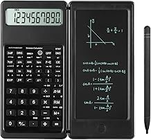 Scientific Calculators, Calculator for School, 10-Digit Large Screen Calculadora Cientifica, Scientific Calculator with Notepad, Math Calculator for Middle High School Supplies & College Black