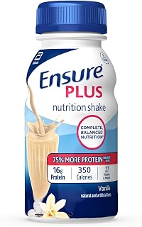 Ensure Plus Nutrition Shake, Vanilla, 8 ounces, 24 count