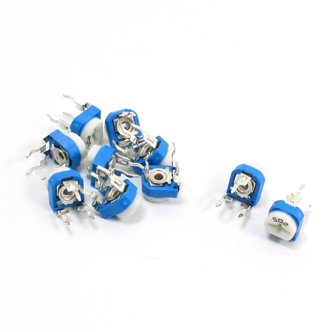 Uxcell a13120900ux0101 10 Piece 5K Ohm Single Turn Potentiometer Pot