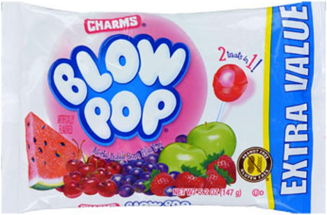 Charms Blow Pops, 5.2-oz. Extra Value Bag