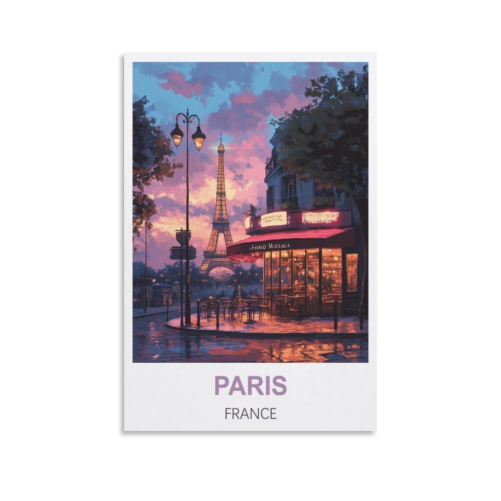 Puzzle de 2000 pièces pour Adultes - Paris, France - Puzzle de 2000 pièces pour Adultes et Enfants - Puzzle Familial Classique d'intérieur - 70 x 100 cm
