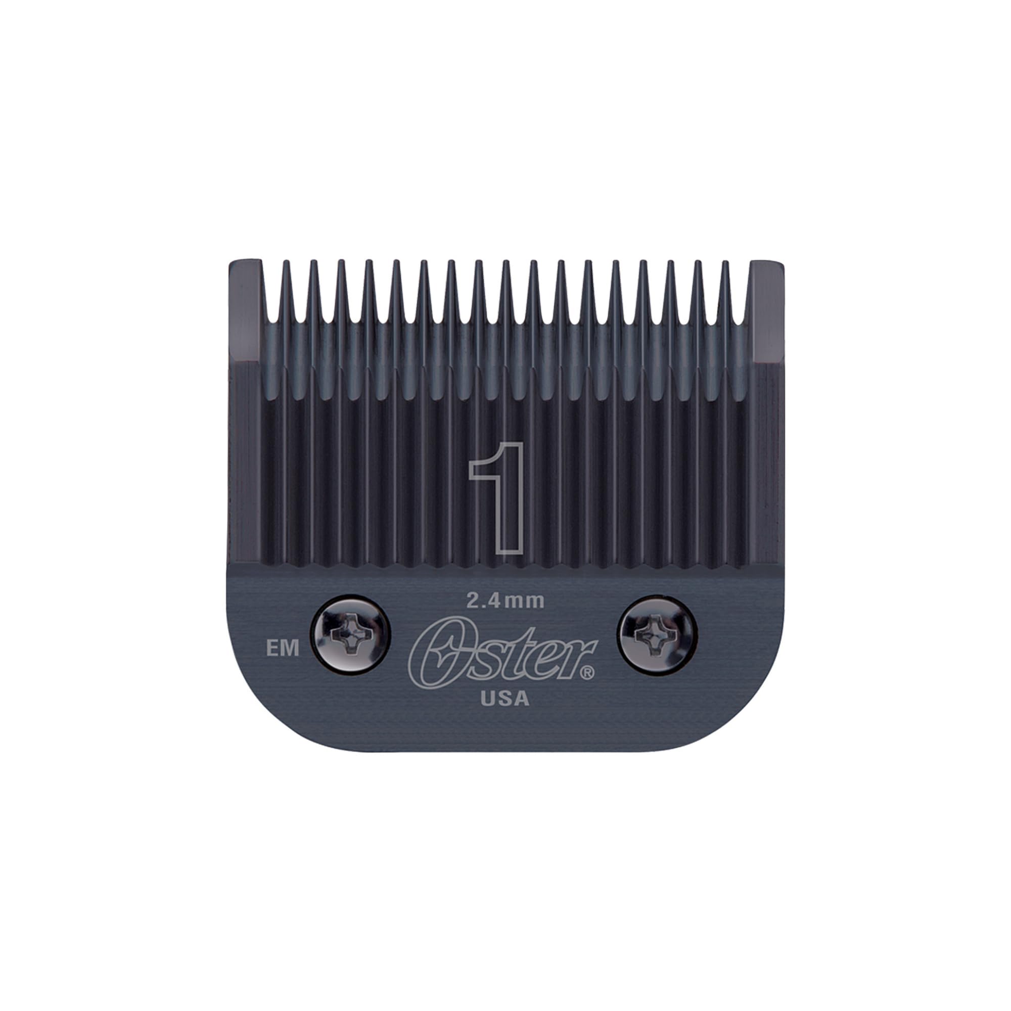 Oster Professional Clipper Blades - Size 1 - Compatible with Oster Classic 76, Octane, Model One, Model 10 and Outlaw Clippers - High-Carbon Steel, Cryogenically Treated for Ultra-Sharp Precision