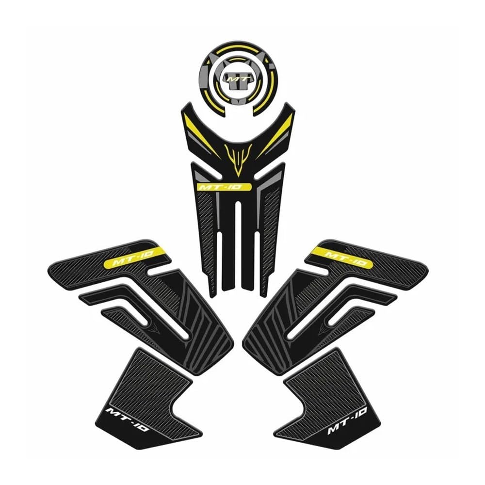 Fuel Tank Protector Motorcycle Tank Pad Grips for Mt10 Fz10 FZ MT-10 SP Gas Fuel Oil Kit Protector Stickers