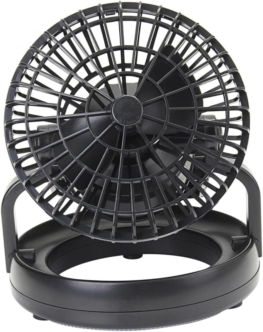 2pcs Led Camping Fan Lamp Hanging Hook Bright Led Light for Outdoor Activities Tent Ceiling Fan and Lantern for Hiking Fishing and Emergencies