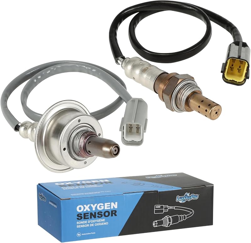 Sensor de oxigênio O2 upstream e downstream LuxOxyPro para Nissan Sentra, Versa, Cube, Altima e Maxima – 1 unidade