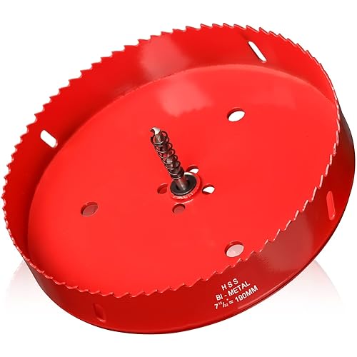 Vista 228 de Sierra perforadora de 2 3/4" (70 mm) para madera y plástico, broca de núcleo de cortador de agujeros bimetálico HSS para paneles de yeso, tableros