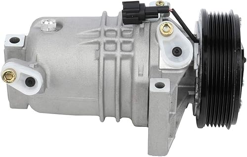 Miniatura 7 de ECCPP Compresor de AC con embrague 2009-2010 Compatible con Nissan Cube 1.8L 2007-2012 para Nissan Versa 1.8L Compresor de aire acondicionado