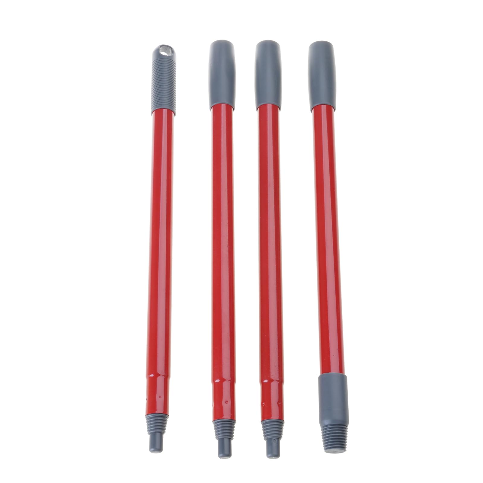ZWWAAZHF Interchangeable Iron Cleaning Poles for Twist Mops Systems with Telescopics Storage Friendly Construction European Threads Iron Telescopics Mops Handle