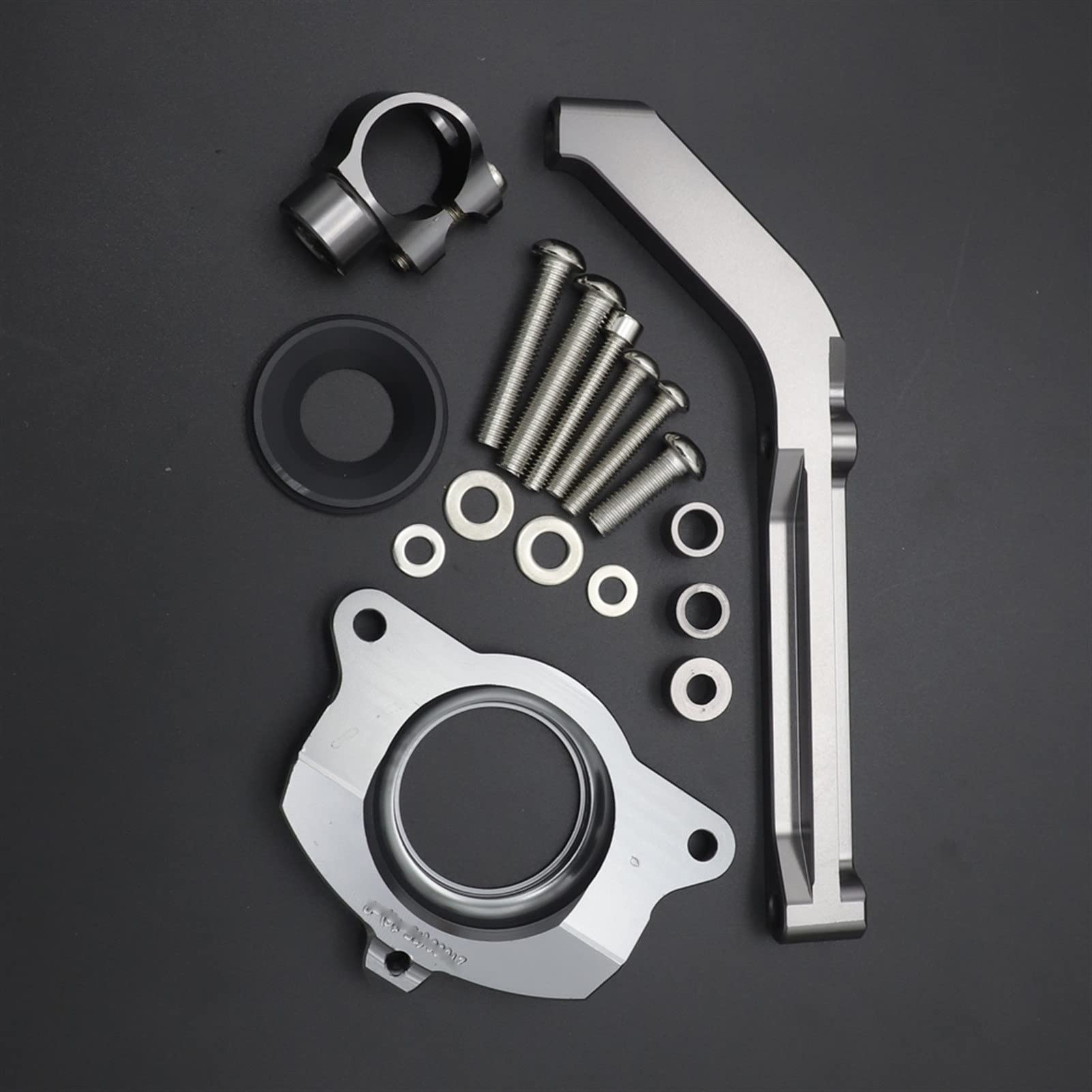 Soporte estabilizador de dirección de aleación de aluminio CNC para Kawasaki Z1000 2014 a 2016