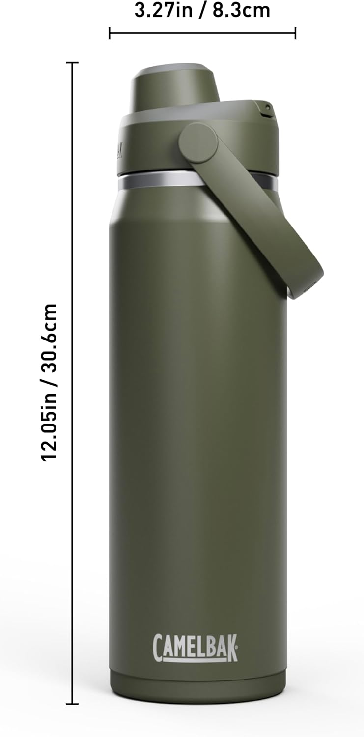 CamelBak Thrive Chug Insulated Stainless Steel Water Bottle Moss, 25oz - Image 4