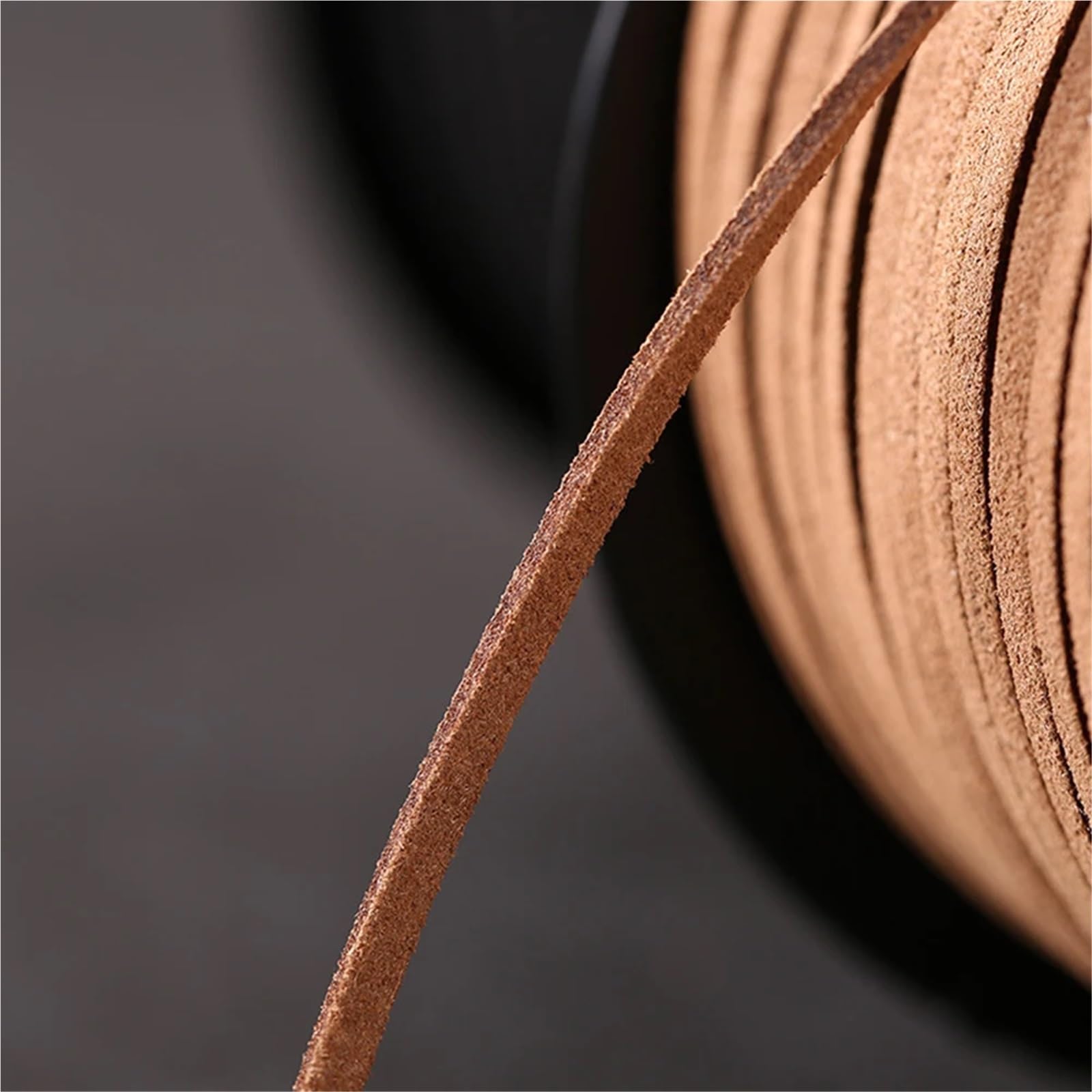 Sznurek ze sztucznego zamszu 10 sztuk m/partia 2.5mm sznurek skórzana lina ręcznie robiona nić ciąg do bransoletki DIY biżuteria(1)