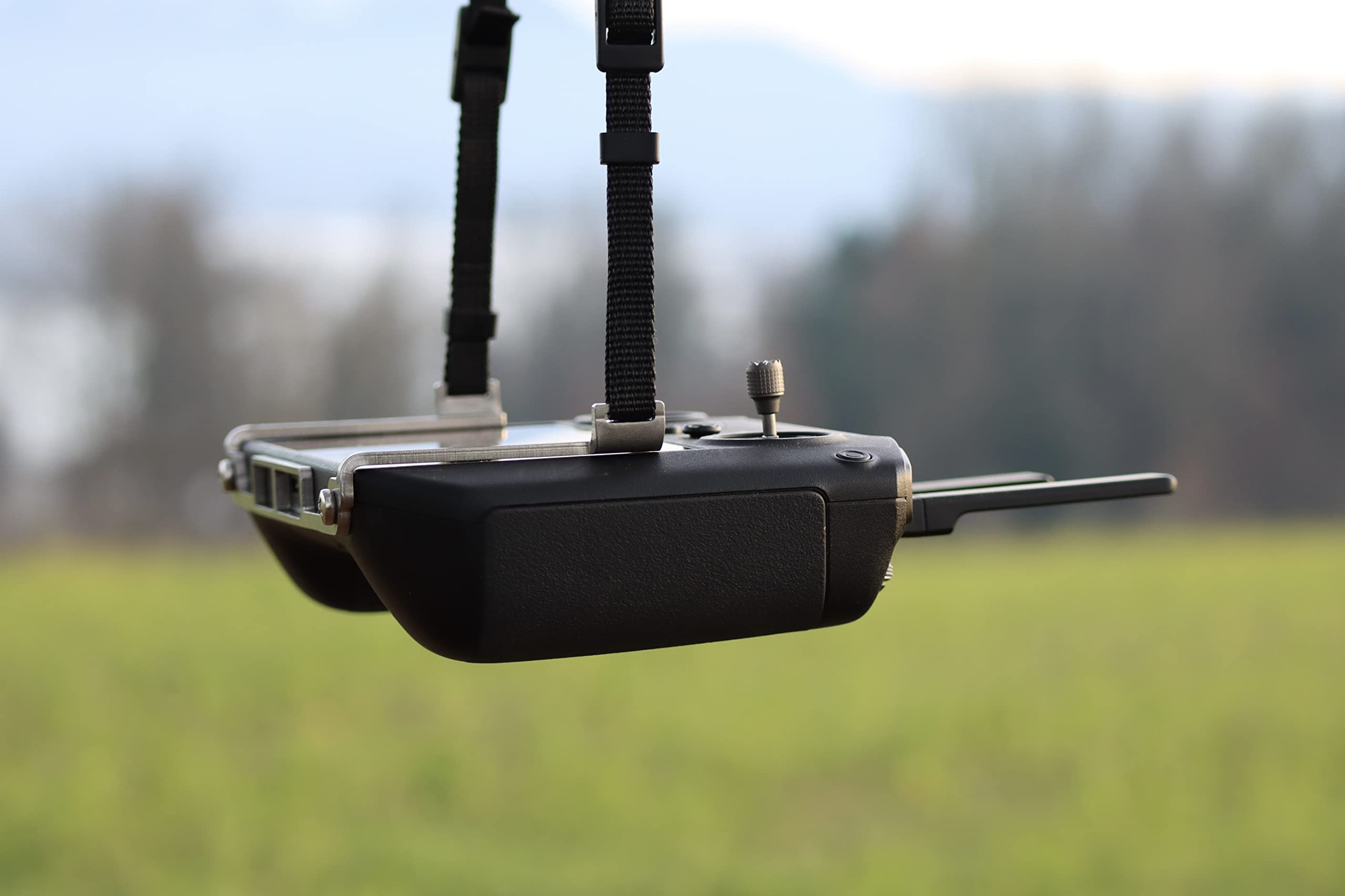Roboterwerk Schultergurt Waagrechte Aufhängung aus Edelstahl für DJI Smart Controller, Lanyardzubehör für Fernsteuerung