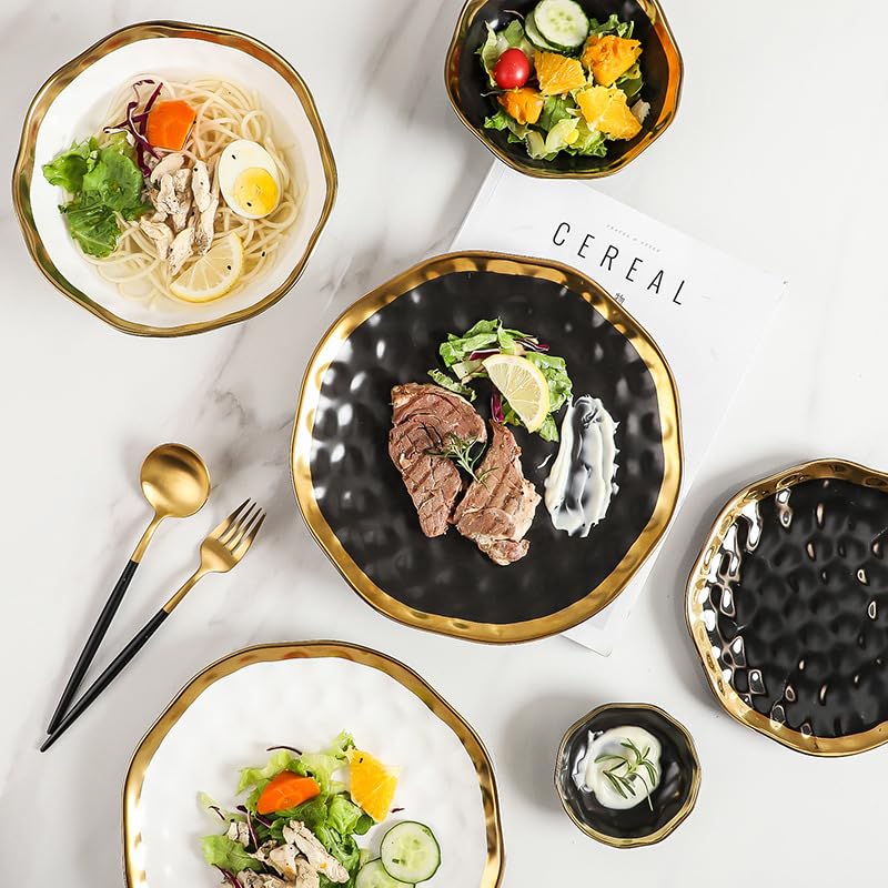 tuactCeramic Plates, Dishes, Household Kitchenware, Dishes