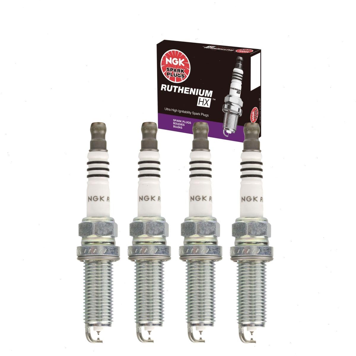 Amazon.com: 4 pc NGK Ruthenium HX Spark Plugs compatible with