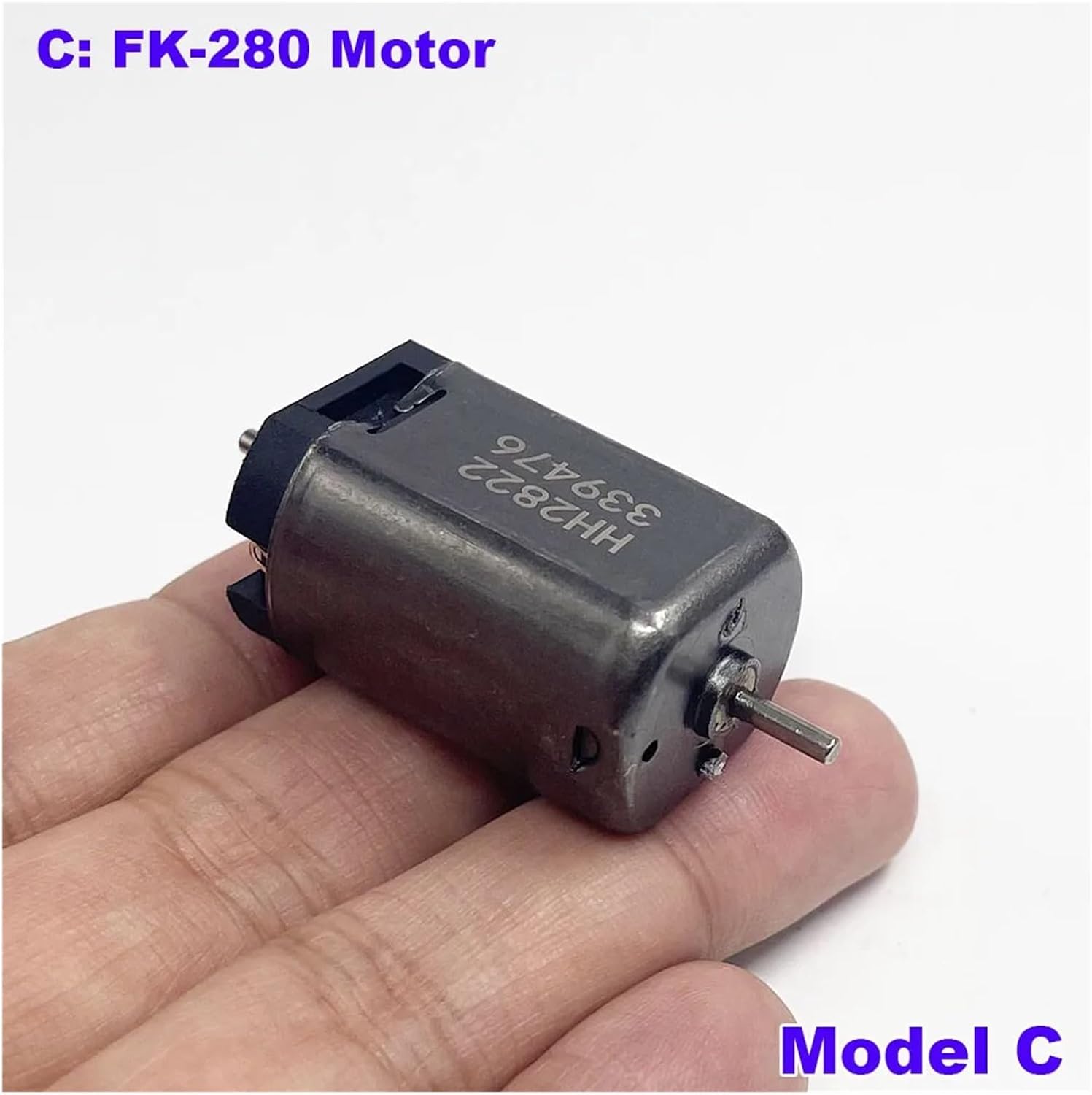 5-Pole Rotor FK-055 180 280 HO Scale Model Car Train Railway Electronic Starter DC 12V High 1.5mm/2mm Dual Shaft B