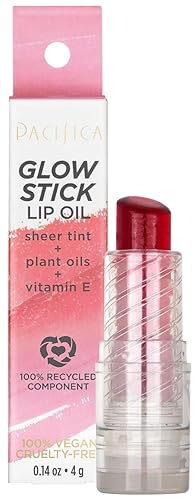 Pacifica Glow Stick Lip Oil - Rosy Glow Women 0.14 oz