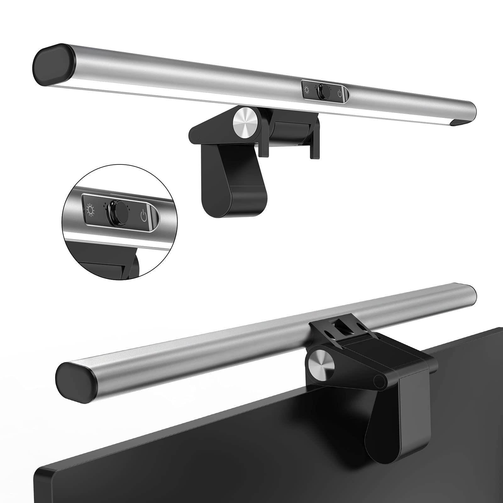 Buy Computer Monitor Light Bar with cam, USB Powered Light Bar with Touch Sensor, 3