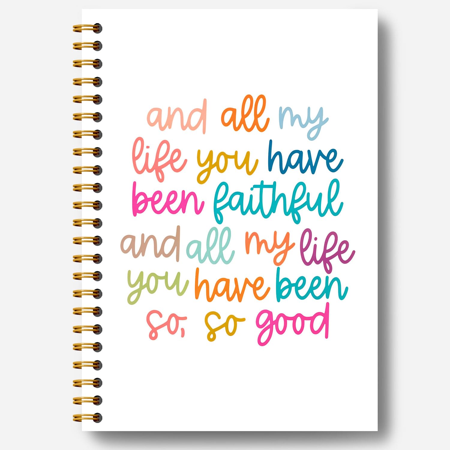 Carnet chrétien All My Life You Have Been Faithful : Votre journal intime de gratitude