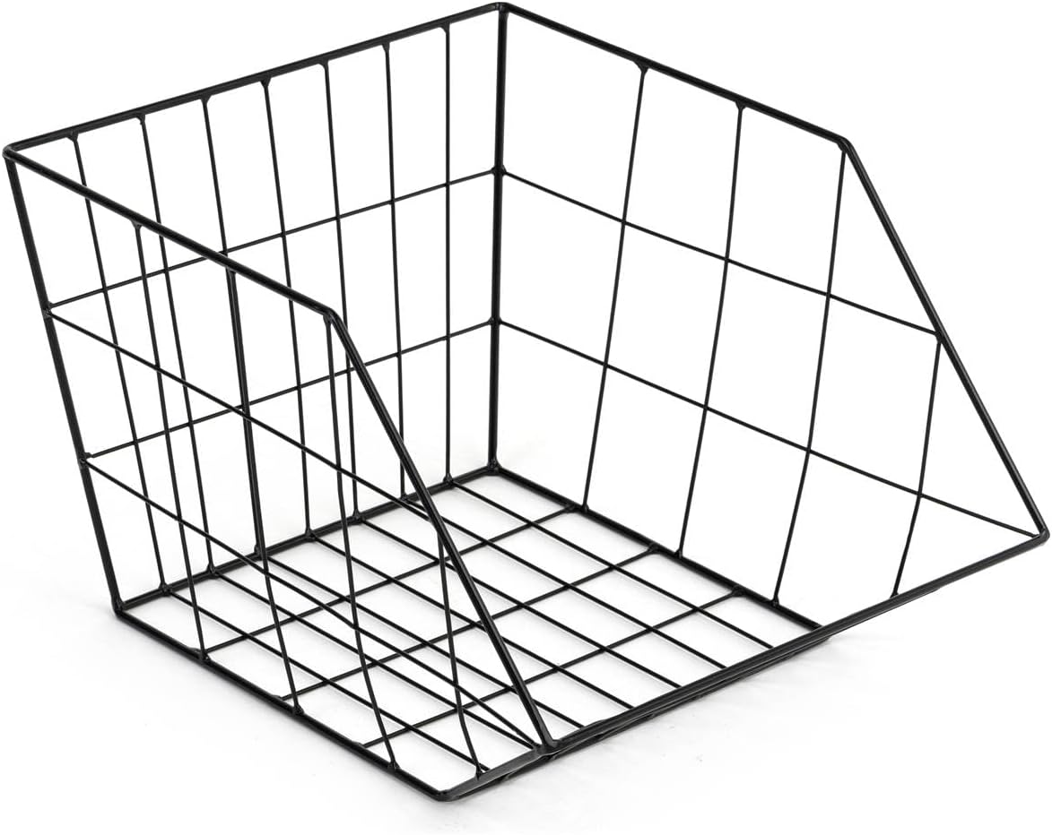 Displays2go Retail Cart w/Wheels, 47.25" W x 16.5" D x 32" H, Iron and Oak - Black (SMMMRC)