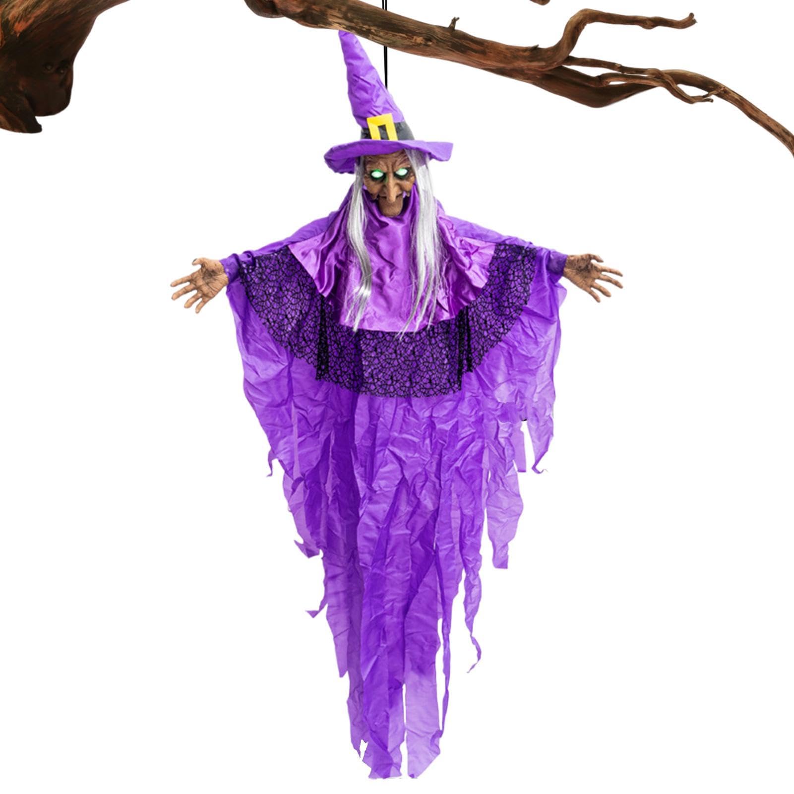 Dekoracja Halloweenowa Animowane Latające Ozdoby | Dekoracje Domowe na Halloween Do Trawnika Podwórka Ogrodu Ganku Tarasu Karnawału Spotkań Świątecznych