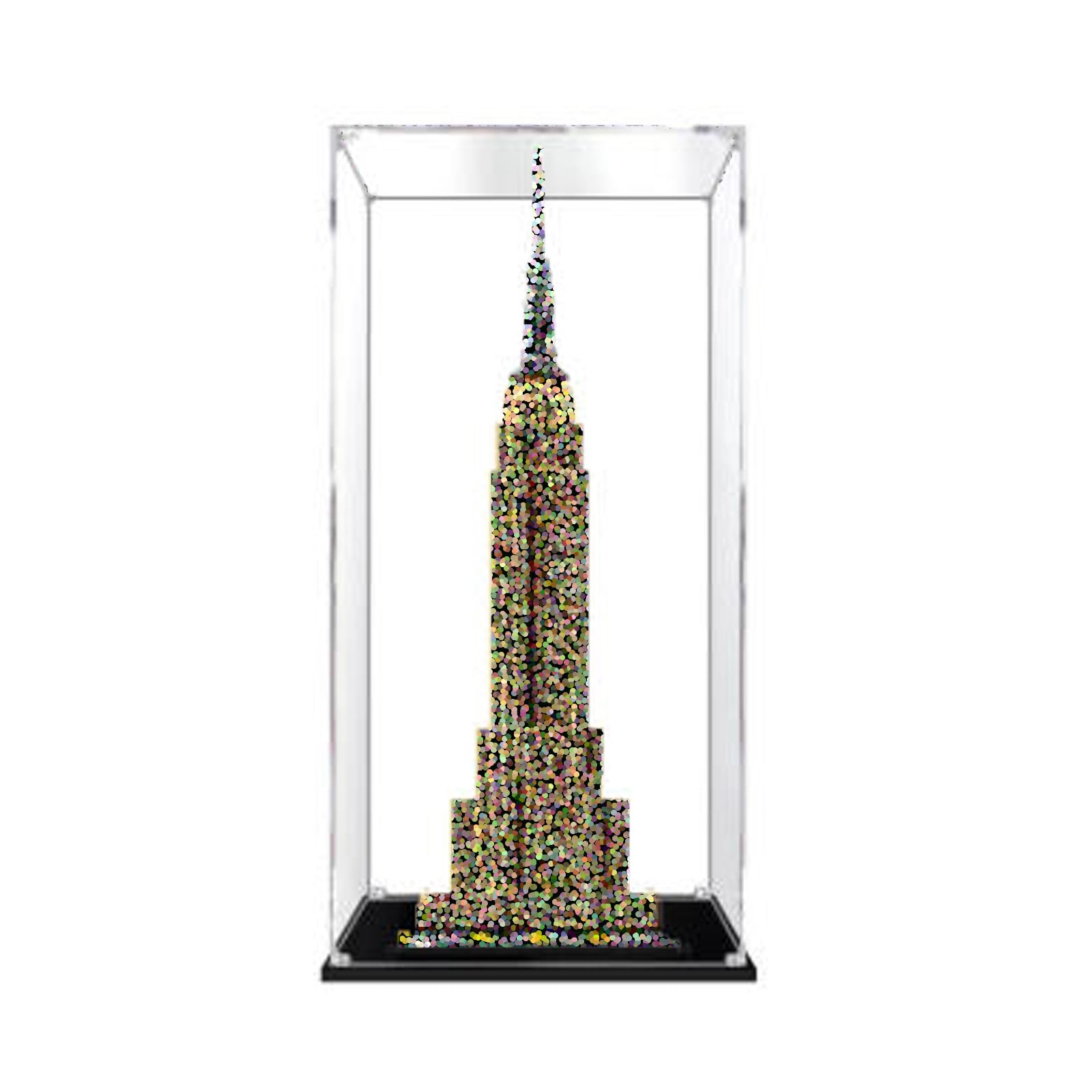 Clear Acrylic Display Case Only for Lego 21046 Building (2mm)