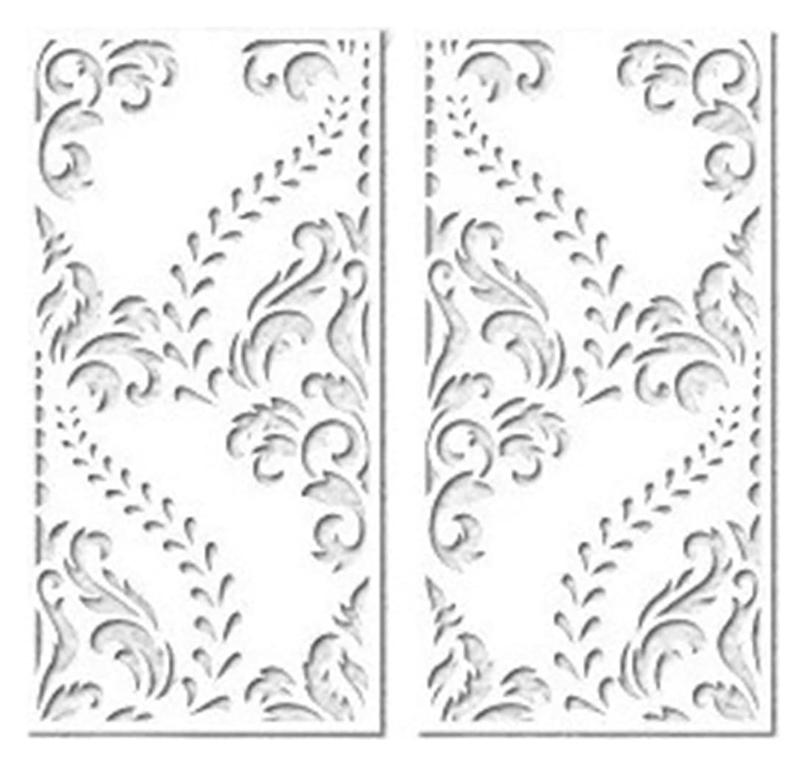 Szablony do rysowania Szablony do malowania ścian 30-70 cm nisz ściennych i podłogowych(XL 60cmX60cm - B)
